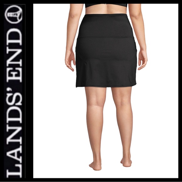 NWOT Lands’ End High Waist Tummy Control Skirt - Picture 5 of 13